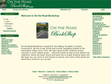 Tablet Screenshot of ontheroadbookshop.com